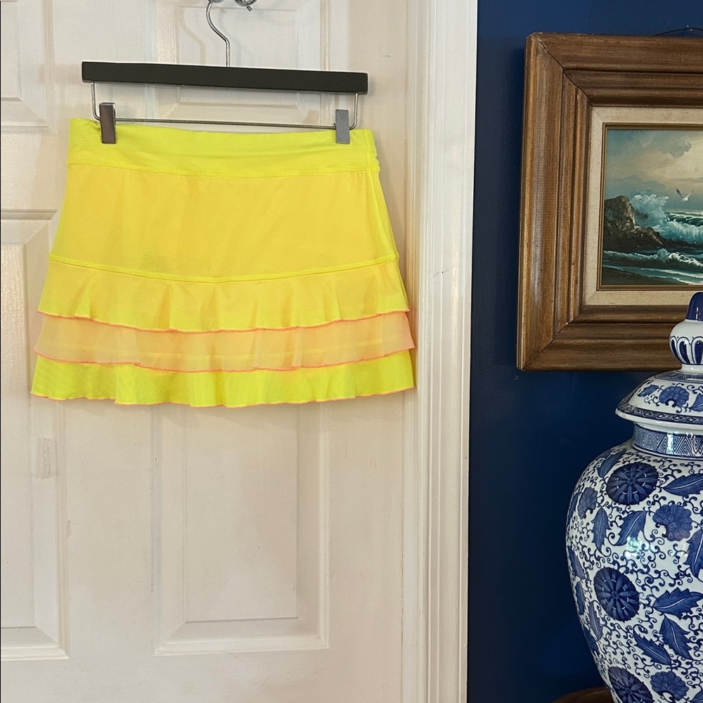 Nwot Sofibella Yellow & Orange Polyester & Spande… - image 5